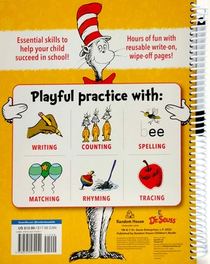 dr. seuss wipe-clean workbook: letters and numbers: activity workbook for ages 3-5 - Ảnh 6