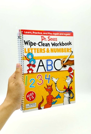dr. seuss wipe-clean workbook: letters and numbers: activity workbook for ages 3-5 - Ảnh 7