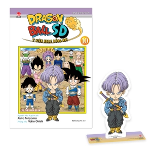dragon ball sd - 7 viên ngọc rồng nhí - tập 10 - cậu thiếu niên bí ẩn - tặng kèm standee ivory - Ảnh 2