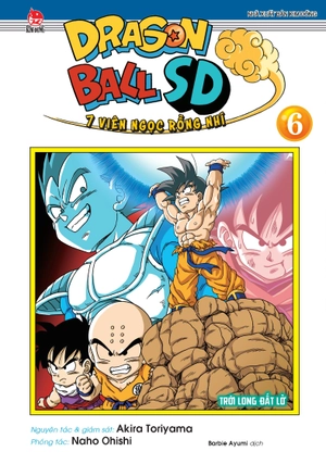 dragon ball sd - 7 viên ngọc rồng nhí - tập 6 - trời long đất lở - tặng kèm standee - Ảnh 3