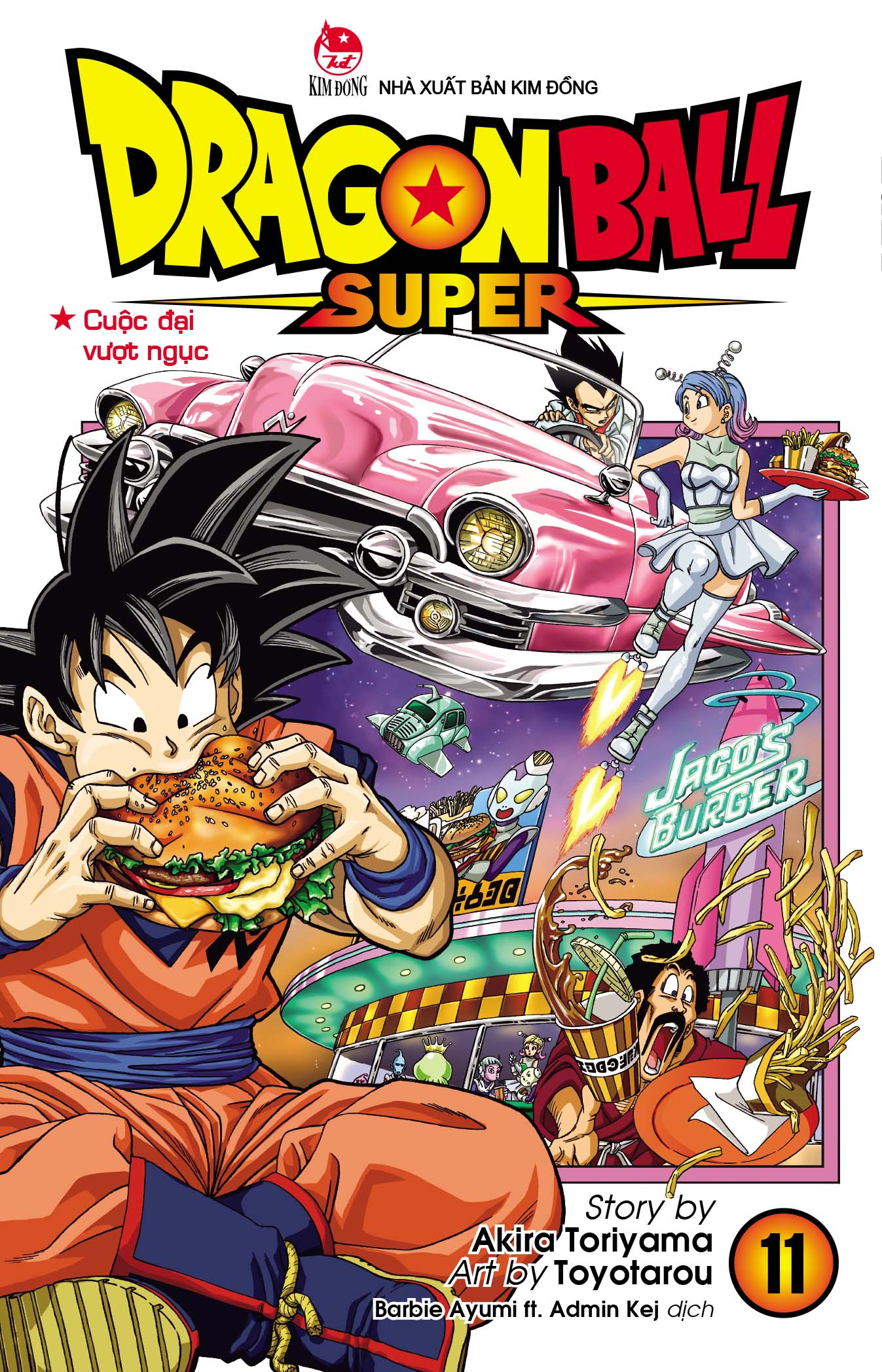 dragon ball super - tập 11 - cuộc đại vượt ngục (tái bản 2025) - Ảnh 2