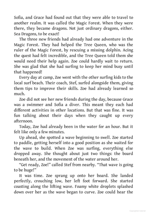 dragon girls - book 11 - zoe the beach dragon - Ảnh 4