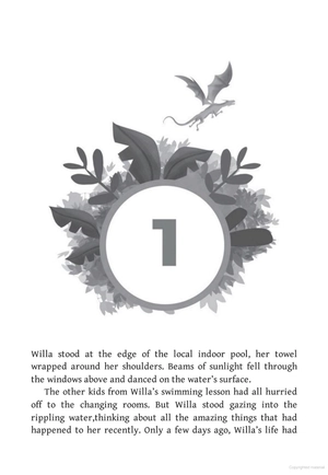 dragon girls - book 2 - willa the silver glitter dragon - Ảnh 3