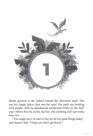 dragon girls - book 3 - naomi the rainbow glitter dragon - Ảnh 3