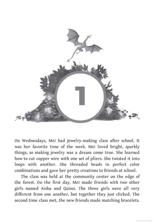 dragon girls - book 4 - mei the ruby treasure dragon - Ảnh 3