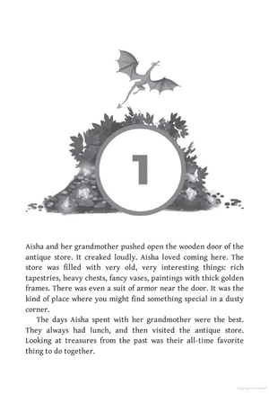 dragon girls - book 5 - aisha the sapphire treasure dragon - Ảnh 3
