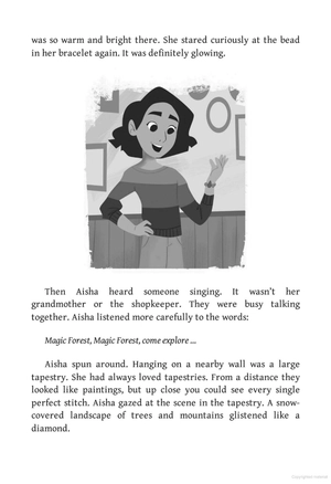 dragon girls - book 5 - aisha the sapphire treasure dragon - Ảnh 5