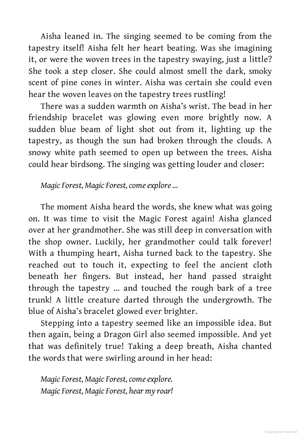 dragon girls - book 5 - aisha the sapphire treasure dragon - Ảnh 6