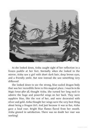 dragon girls - book 5 - aisha the sapphire treasure dragon - Ảnh 9