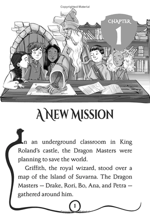 dragon masters #12: treasure of the gold dragon - Ảnh 5