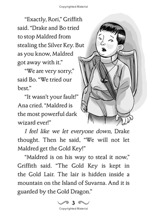 dragon masters #12: treasure of the gold dragon - Ảnh 7