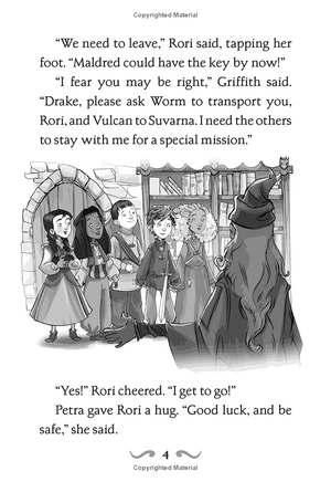 dragon masters #12: treasure of the gold dragon - Ảnh 8