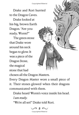 dragon masters #12: treasure of the gold dragon - Ảnh 9