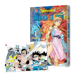 dragon quest - cuộc phiêu lưu của dũng sĩ dai - tập 4 - đệ tử của avan iv - tặng kèm postcard - Ảnh 2