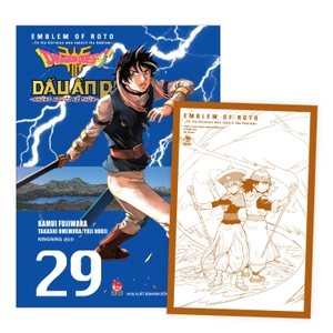dragon quest - dấu ấn roto - những người kế thừa - tập 29 - tặng kèm postcard - Ảnh 2