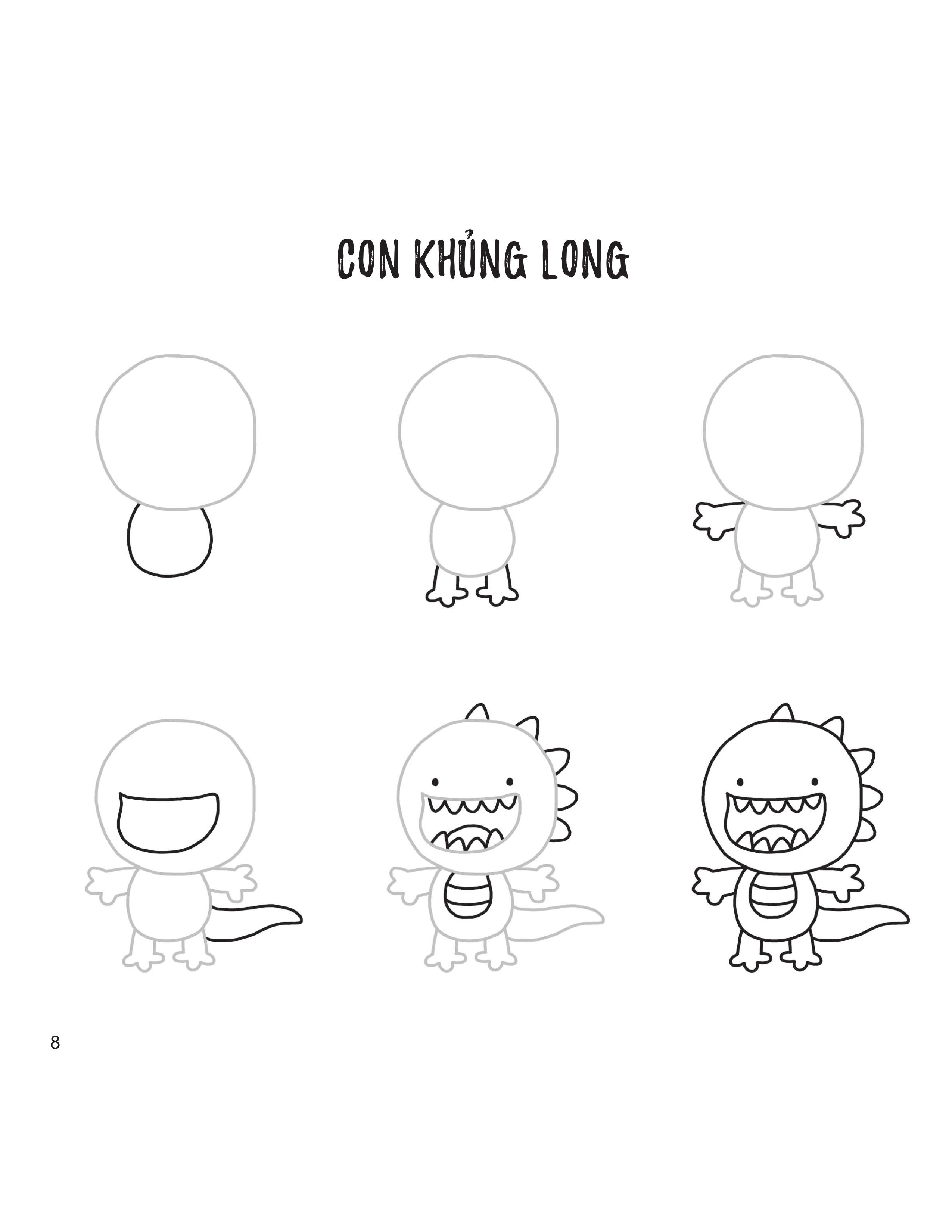 draw kawaii in 5 simple steps - vẽ theo phong cách kawaii với 5 bước đơn giản - Ảnh 8