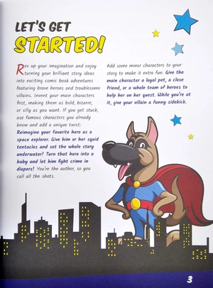 draw your own comic book: heroes and villains - Ảnh 3