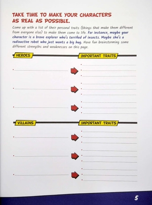 draw your own comic book: heroes and villains - Ảnh 5