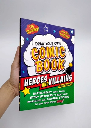 draw your own comic book: heroes and villains - Ảnh 7