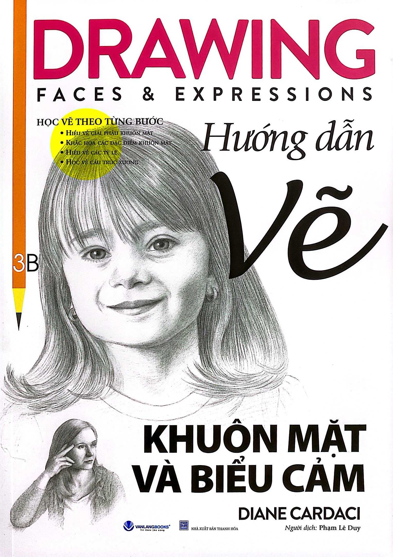 drawing faces and expressions - học vẽ theo từng bước - hướng dẫn vẽ khuôn mặt và biểu cảm - Ảnh 2