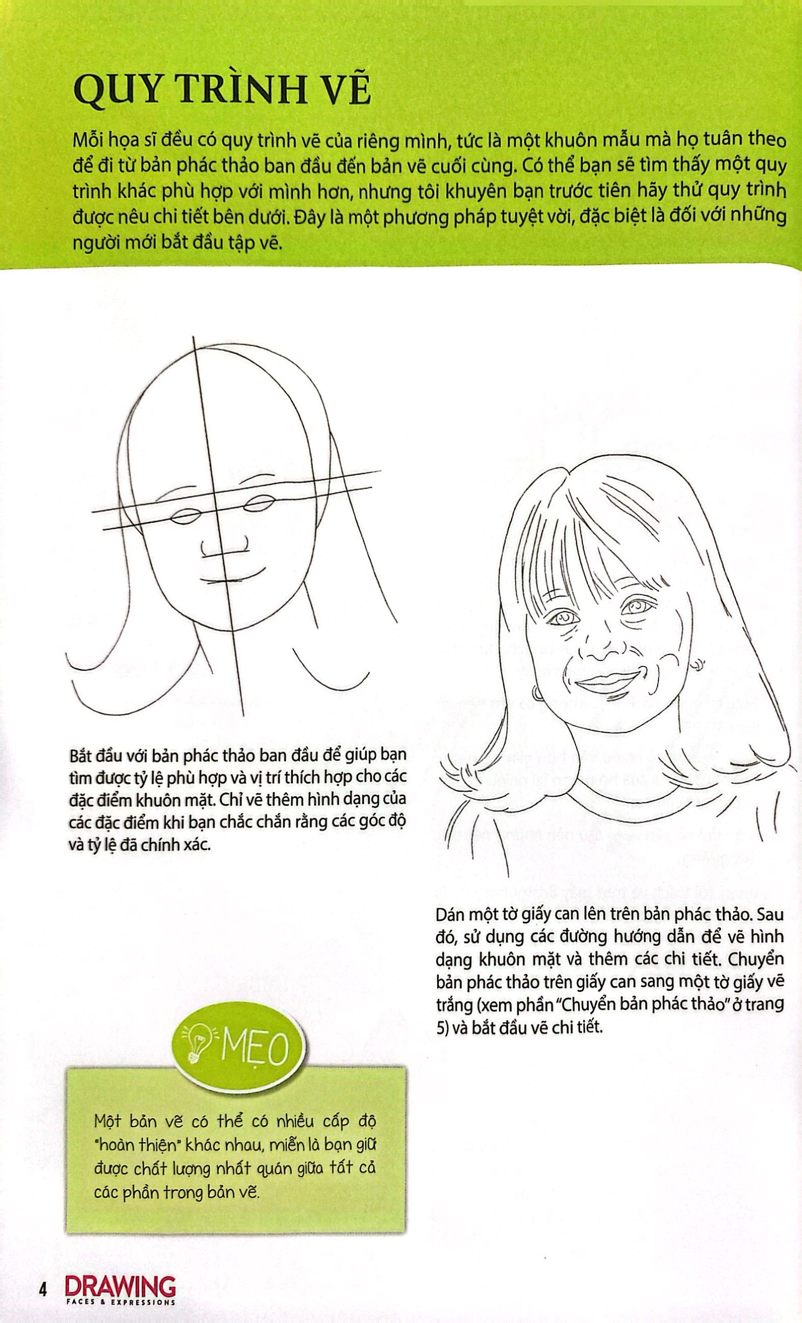 drawing faces and expressions - học vẽ theo từng bước - hướng dẫn vẽ khuôn mặt và biểu cảm - Ảnh 6