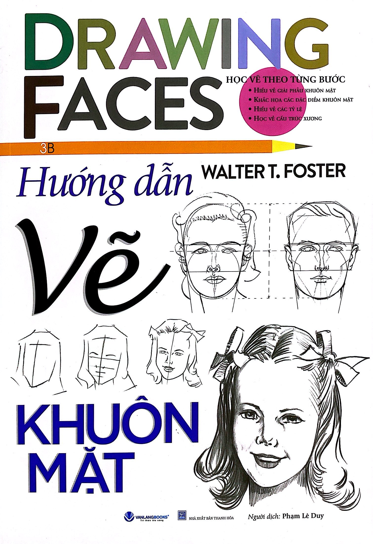 drawing faces - học vẽ theo từng bước - hướng dẫn vẽ khuôn mặt - Ảnh 2