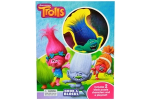dreamworks trolls book & blocks - Ảnh 2