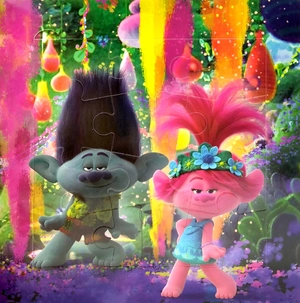 dreamworks trolls world tour my first puzzle book - Ảnh 3