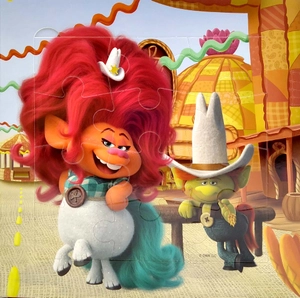 dreamworks trolls world tour my first puzzle book - Ảnh 5