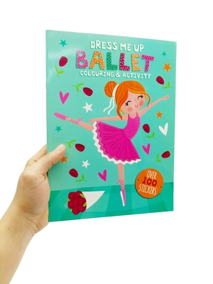 dress me up: ballerinas - colouring & activity - Ảnh 7