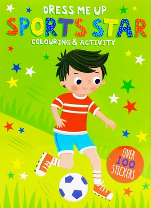 dress me up: sports star - colouring & activity - Ảnh 2
