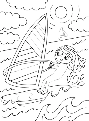 dress me up: sports star - colouring & activity - Ảnh 5