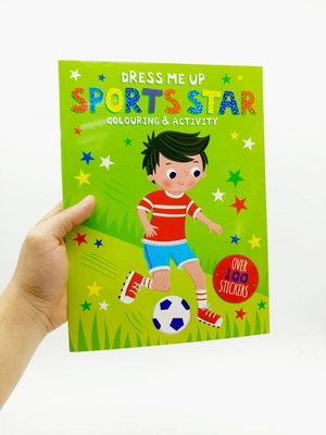 dress me up: sports star - colouring & activity - Ảnh 7