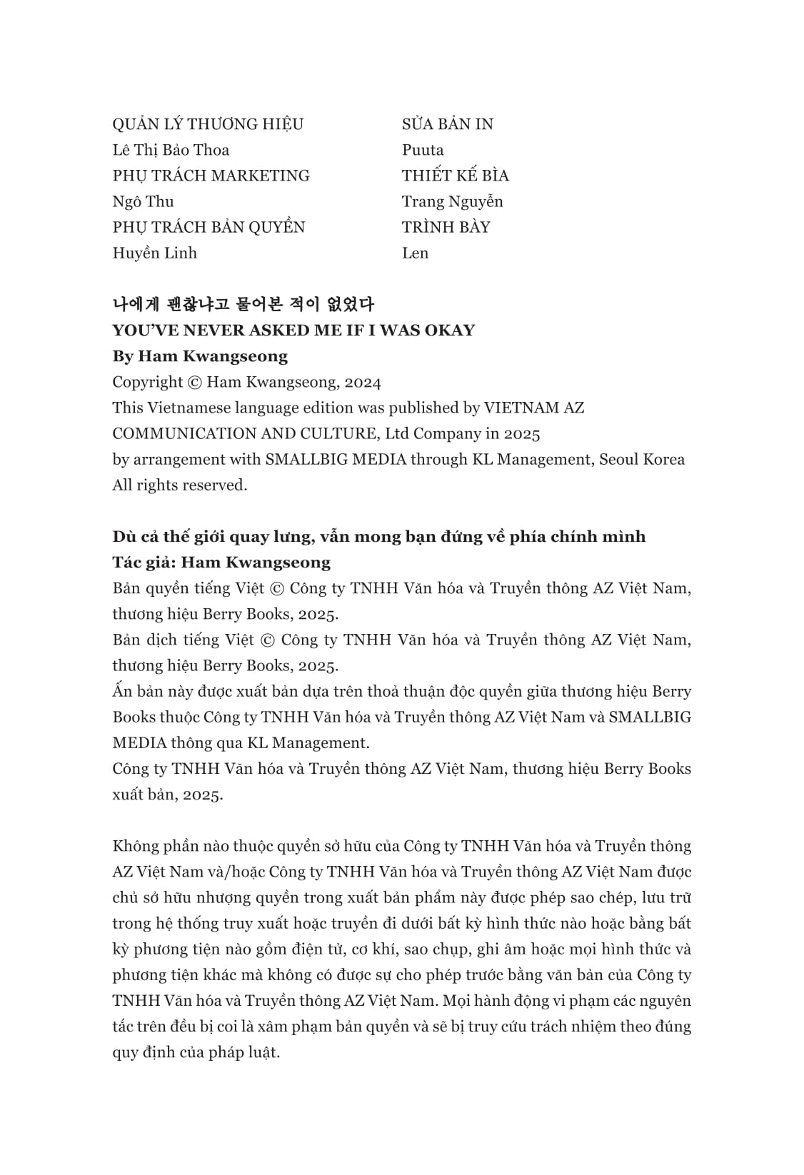 Dù Cả Thế Giới Quay Lưng Vẫn Mong Bạn Đứng Về Phía Chính Mình - Ảnh 6