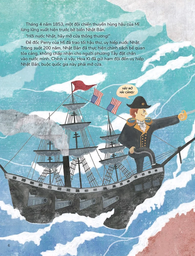 du hành vào lịch sử thế giới - minh trị duy tân - mở cửa học tập phương tây - Ảnh 5