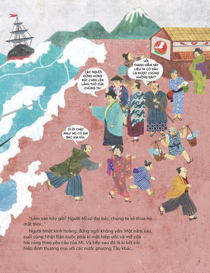 du hành vào lịch sử thế giới - minh trị duy tân - mở cửa học tập phương tây - Ảnh 6