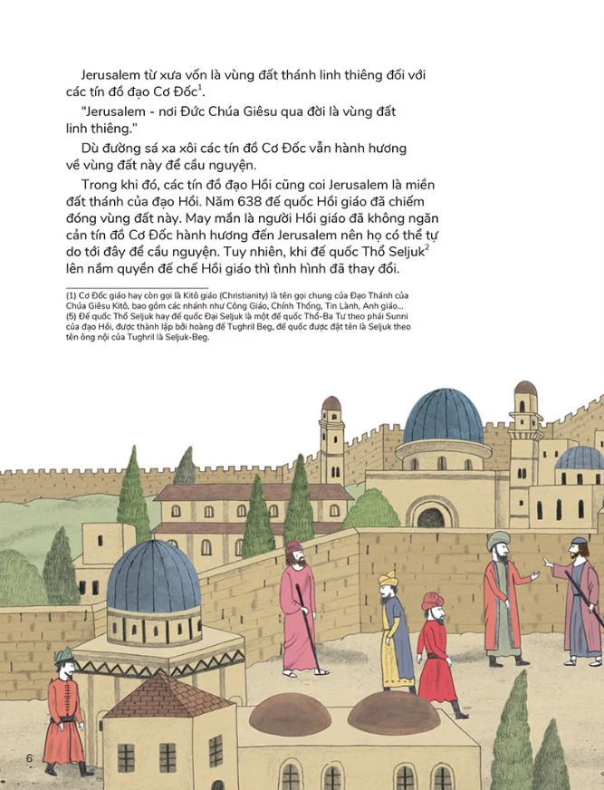 du hành vào lịch sử thế giới - thập tự chinh - nhân danh chúa, hãy chiến đấu! - Ảnh 5