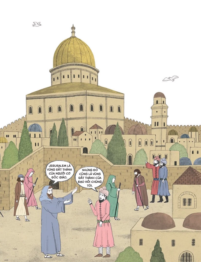 du hành vào lịch sử thế giới - thập tự chinh - nhân danh chúa, hãy chiến đấu! - Ảnh 6