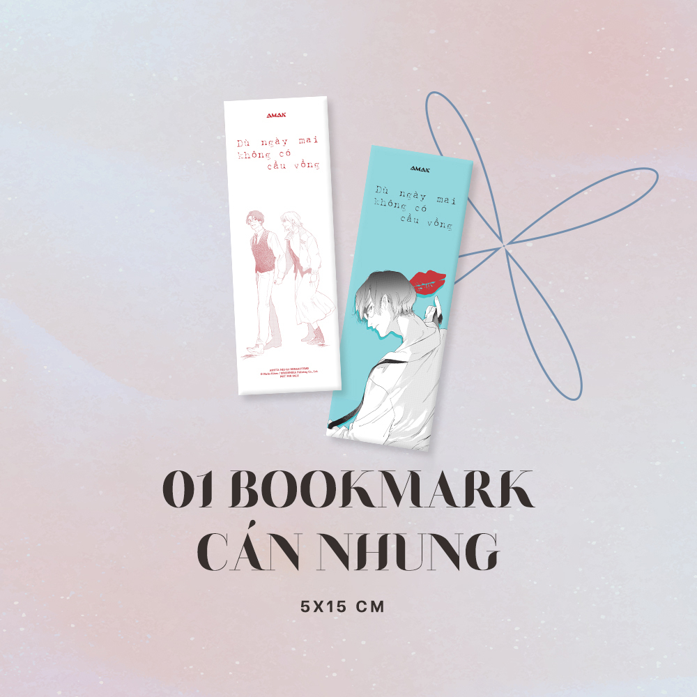 dù ngày mai không có cầu vồng - tặng kèm bìa áo rời + bookmark hai mặt + postcard hai mặt - Ảnh 3