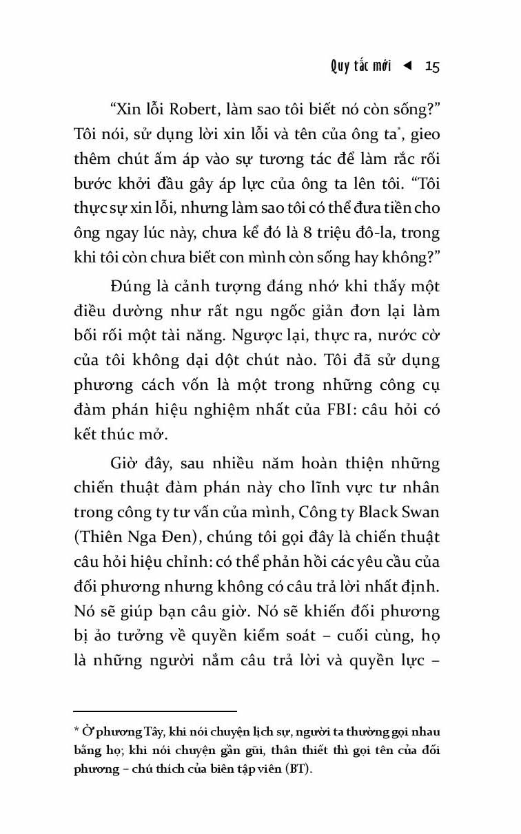 đừng bao giờ chia đôi lợi ích trong mọi cuộc đàm phán - Ảnh 12