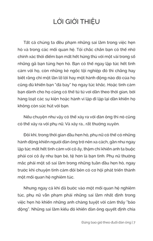 đừng bao giờ theo đuổi đàn ông - 38 tuyệt chiêu làm chủ mối quan hệ với người khác phái - Ảnh 9