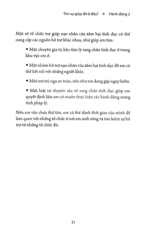 dũng cảm lên em - sách hướng dẫn vượt qua sang chấn xâm hại tình dục dành cho tuổi teen - Ảnh 13