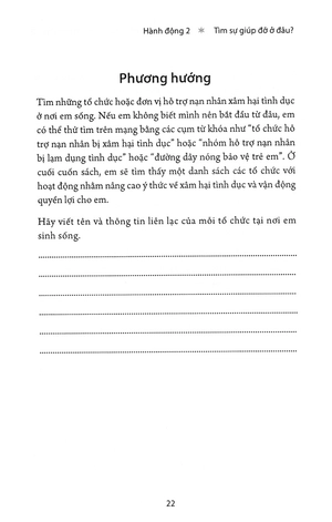 dũng cảm lên em - sách hướng dẫn vượt qua sang chấn xâm hại tình dục dành cho tuổi teen - Ảnh 14