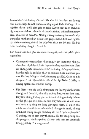dũng cảm lên em - sách hướng dẫn vượt qua sang chấn xâm hại tình dục dành cho tuổi teen - Ảnh 17