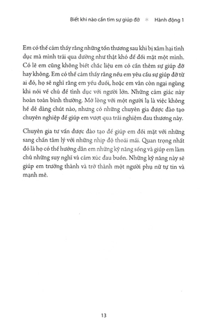 dũng cảm lên em - sách hướng dẫn vượt qua sang chấn xâm hại tình dục dành cho tuổi teen - Ảnh 5
