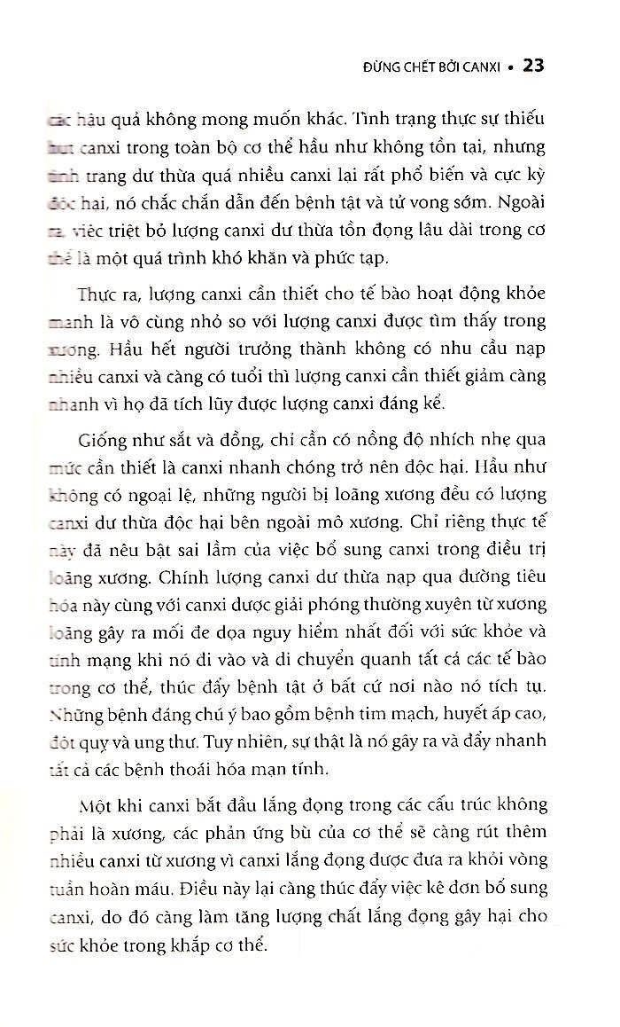 đừng chết bởi canxi (tái bản 2023) - Ảnh 7