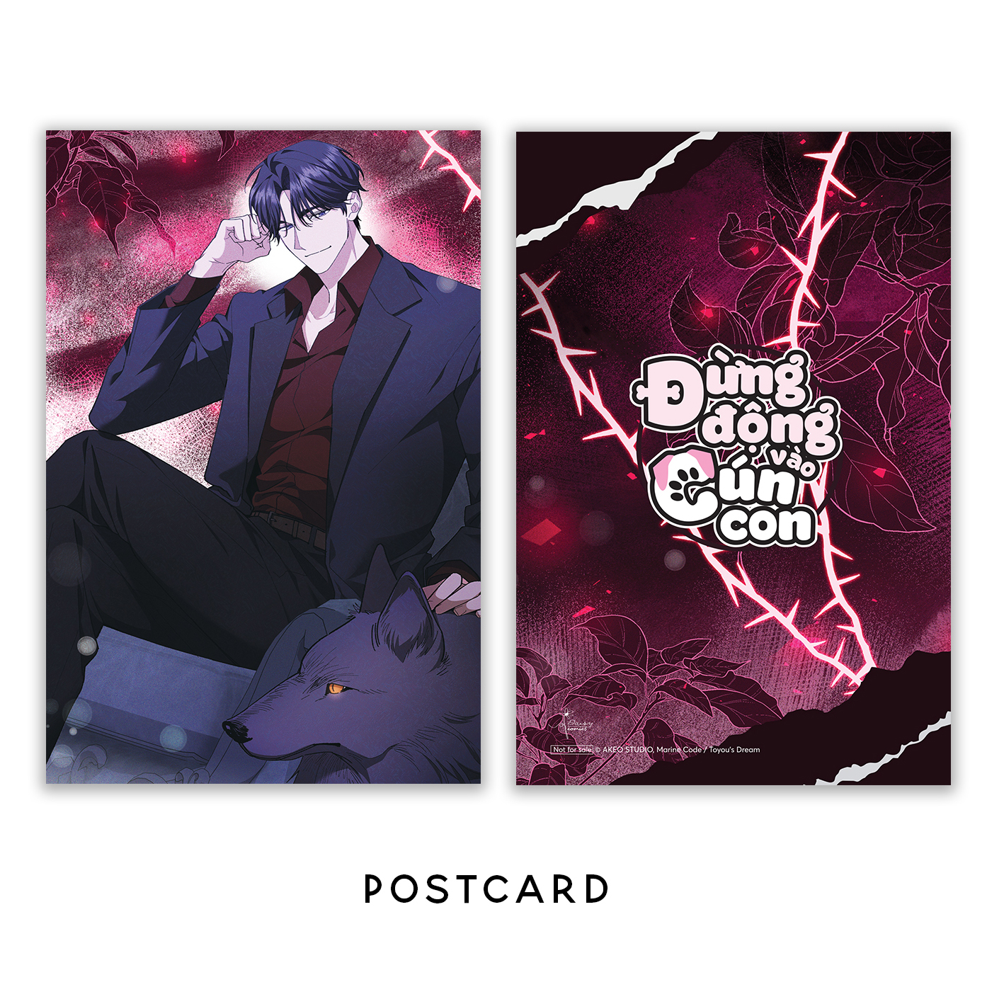 Đừng Động Vào Cún Con - Tập 1 - Bản Đặc Biệt - Tặng Kèm 1 Postcard + 2 Card Bo Góc + Standee Cún Con Lắc Lư Acrylic + Bao Đựng Card PVC - Ảnh 4