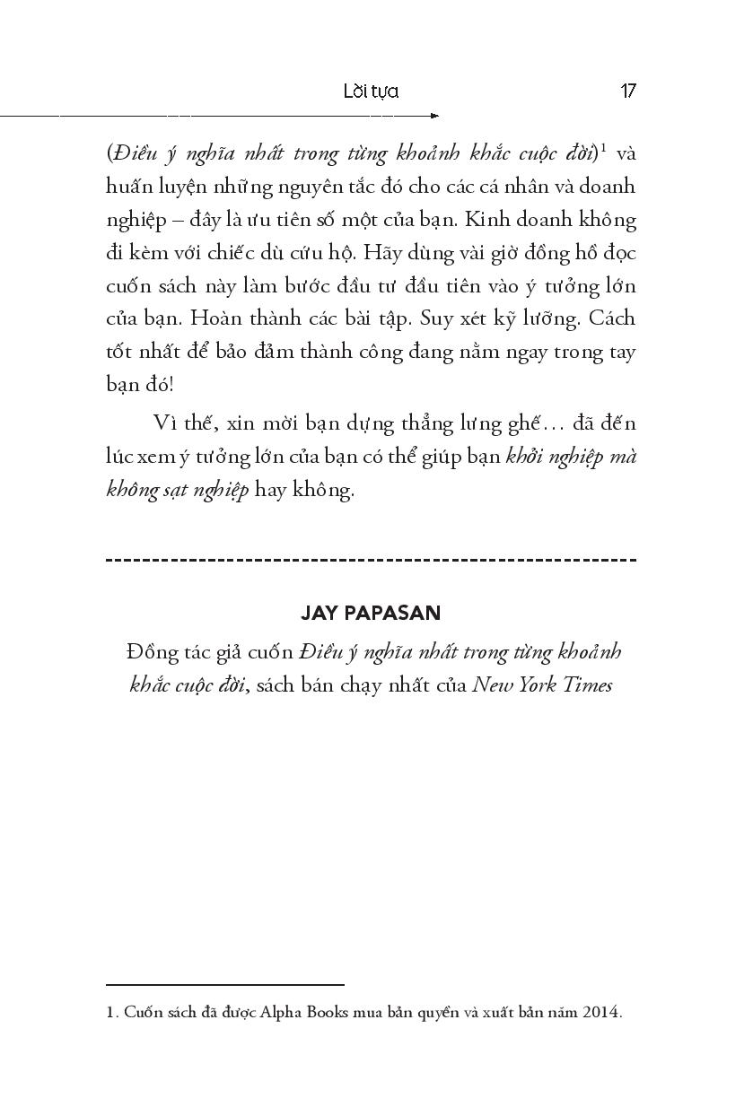 Đừng Khởi Sự Khi Còn Do Dự - Ảnh 18