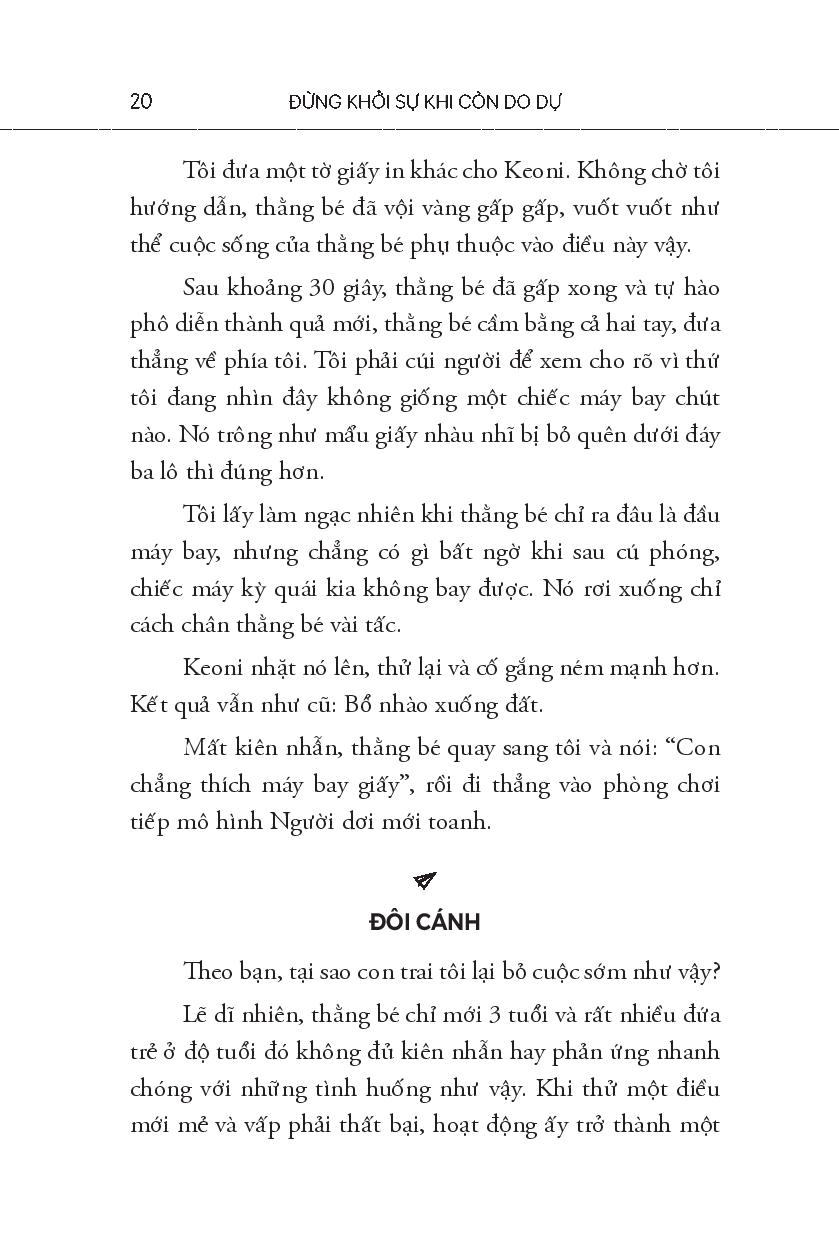 Đừng Khởi Sự Khi Còn Do Dự - Ảnh 21