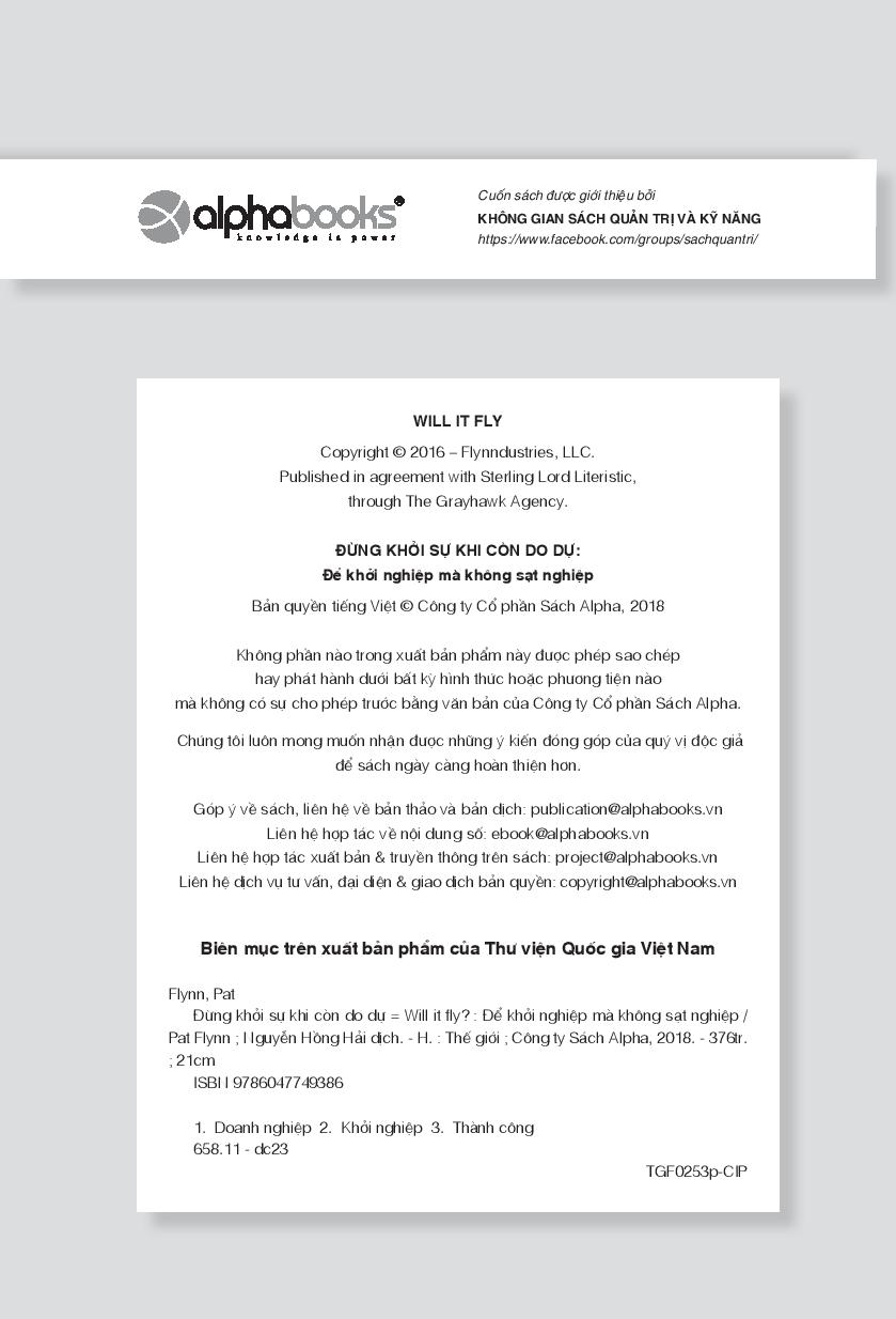 Đừng Khởi Sự Khi Còn Do Dự - Ảnh 3